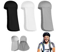 TogtherKings 3 PCS Sottocasco con Protezione per Il Collo, Sottocasco con Maschera per Collo, Cappuccio Traspirante sotto Il Casco, Cappuccio Traspirante con Coda