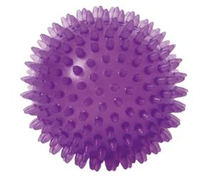 Togu Knobbed Trend Spiky - Pallina per Massaggi, con Punte, Viola (Grigio), 8 cm