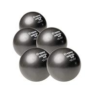 Togu palla da pilates set | da 3 | da 5 | da 10 pezzi | per il pilates, la ginnastica e il fitness, Anthrazit 18cm, 5 palle