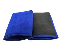 Toguma 2 Pz In microfibra Argilla Mitt Bar Asciugamano auto magia argilla asciugamano lavaggio guanto per auto vernice di vetro (Blu)