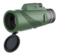 Toguma 80x100 Monoculare Telescopio ad alta potenza Monoculari per adulti Compatto Monoculare per Bird Watching Caccia Campeggio trekking Viaggi (Verde)