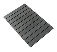 Toguma Pieghevole grande pietra piatto di essiccazione Mat Contatore Quick Dry diatomee terra Mat per piatti da cucina Bottiglie tazze, abbinare qualsiasi piano di lavoro (Grigio)