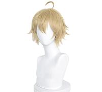 Tohma, cosplay, Wig Game Genshin Impact, marrone chiaro, capelli sintetici, per feste di Halloween, feste