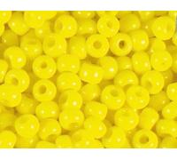 TOHO Z180042 Perline Rocaille Giapponesi Opache, Gialle, Dimensione 2,2 mm, 11/0, 100 gr