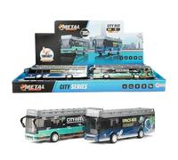 Toi Toys - Autobus da città, 21 cm Pull Back