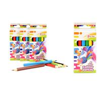 Toi-Toys - Colouring Pencils & Markers, 46480 a, multi-coloured