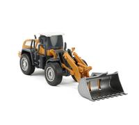METAL WORLD-VEICOLI DA CANTIERE-BULLDOZER-SCALA 1:55 DIE-CAST METAL IDEA REGALO