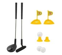 Toi-Toys Mini set da golf giocattolo con racchette e palline