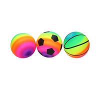 Toi-Toys palla arcobaleno giocattolo 20 cm colorato