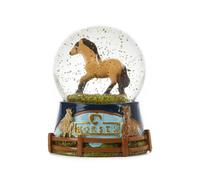 Toi-Toys - Palla Di Neve - Decorazione Cavallo Natale Ragazze Cavalli Snow Globe