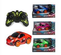 Toi-Toys RC auto da corsa con luce LED e rotazione a 360 gradi
