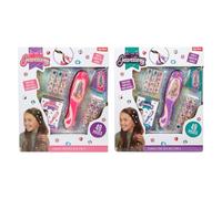 Toi-Toys Set di gioielli per capelli - Decorazione per capelli per bambini - 49 pezzi