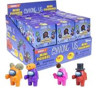 Toikido Among Us, action figure compatibili con creature fantastiche da 5 cm, 18 pezzi