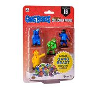 Toikido Gang Beasts Action Figure Toys. Giocattoli per bambini da 6,3 cm. Action Figure da collezione per ragazzi e ragazze. Confezione da 5 include 1 giocattolo nascosto con personaggi rari.