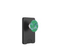 Toile Chinoiserie Preppy Blue and Green Willow Pattern PopSockets PopWallet per MagSafe