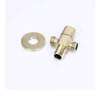 Toilet bidet rubinetto spazzolato oro in ottone singola doccia musulmana fredda a pistola spranaggio spray ugello bidet rubinetto di pulizia anale dust dust shattaf, set 2 LWX