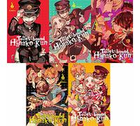 Toilet-Bound Hanako-Kun Series 5 book set Vol. 1 - 5 by Aidairo