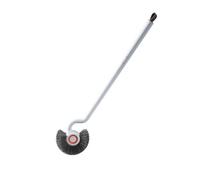 Toilet brush, Scopino singolo semplice, testina emisferica con asta curva a forma di S, pulizia a 360 ° senza angolo morto, risparmio di tempo e di manodopera,Toilet brush and holder set