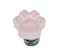 Toilet Button Pusher, Glowing Cat Claw Design Helper Tool, Bathroom Accessory for Women with Long Nails, Ideal for Night Use, Hygiene, Home Restroom, Blue, Pink, Yellow, Purple