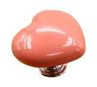 Toilet Button Pusher - Heart Shaped Flusher Helper for Long Nails | Sanitary Press Topper for Women/Travel/Home | Plastic Water - Proof Design (Pink)
