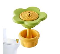 Toilet Button Pushers, Top Push Flusher, Flower Shaped Flush Assist Tool, Hygienic Water Tank Button, Convenient Bathroom for Hospital Home Public Restroom Use, 1.77x1.77 inches