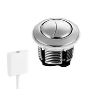 Toilet Flush Button - Flush Push Button, Toilet Push Buttonn Flushs Replacement, Durable Top Pushh Flusher, Round Head Toilett Flushs Buttonn Replacement | Ideal Repair Tool For Home Toilets