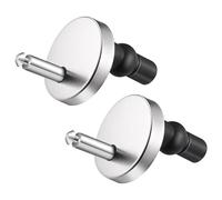 Toilet Lid Replacement Bolts, Stainless Steel Toilet Seat Screws, General Compatibility, Quick Release Hinges Design, 2Pcs Fasteners for Easy Installation Bathroom Accessories, 1.77 inches
