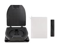 Toilet portatile | Camping Toilet with Seat | Convenient Camping Toilet | Ideal for Outdoor Adventures, and Situations, Easy to Clean Design with Removable Waste Tank