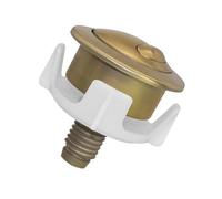 Toilet Push Button, High-Performance Flush Mechanism with Two Flush Options, 1.89x2.13 inches Tank Replacement Part for Easy Plumbing Repair in Homes, Apartments, and Rentals