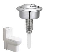 Toilet Push Button Replacement - Dual-Flush Toilet Tank Button, Replacement,toiletAccessories Flush Tank, Pusher For Bathroom Upgrade