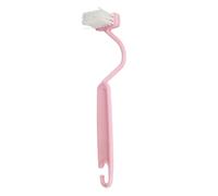 Toilet Rim Brush - Ergonomic S-Curve Cleaning with Soft Non-Scratch Bristles, Long Handle Design for Easy Deep | Multi-Purpose Angled Corner Scrubber Bathroom Kitchen and Floor Surfaces