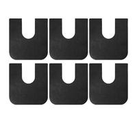 Toilet Rug, U-Shape Protector Pads, 6 pezzi Assorbente Layer non Slip Soft