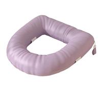 Toilet Seat Cushion - Soft Comfort Pad | Memory Foam Material with Non Slip Bottom, Ergonomic Contour Design, Removable Washable Cover for Home Toilet and Travel Convenience