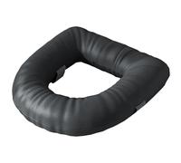 Toilet Seat Cushion - Soft Comfort Pad | Memory Foam Material with Non Slip Bottom, Ergonomic Contour Design, Removable Washable Cover for Home Toilet and Travel Convenience