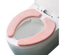 Toilet Seat Cushion Soft Thick Warm Washable Reusable Non Slip Cover | Adhesive Toilet Lid Pad With Comfortable Padding For Bathroom Seats Easy Cleaning And Everyday Home Use