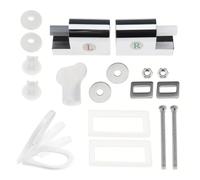 Toilet Seat Fixings - Toilet Seat Hinges Replacement Parts, Flexible Toilets Cover Hinge Toilets Lid Seats Hinges | Easy Install Toilett Seatt Fittings Toilett Seats Parts For Home Hotel