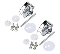 Toilet Seat Lid Hinge with Screws Bolts Nuts Fittings Set