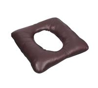 Toilet Seat Riser - PU Leather, Thickened Waterproof Cushion, Comfortable Raised Sitting Support | Universal Bathroom Aid With Soft Padding Ergonomic Design For Elderly Pregnant Home Hotel