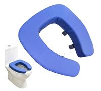 Toilet Seat Riser - PVC Leather Soft Cushion Raised Toilet Booster