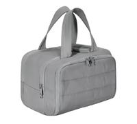 Toiletry Bag, Large Capacity Travel Cosmetic Bag For Women, Multi-Functional Waterproof Toiletry Organizer(Grey)