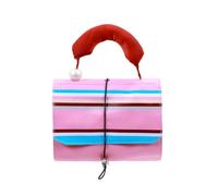 Toiletry Bag, Large Capacity Travel Toiletry Makeup Bag, Foldable Roll-Up Cosmetic Organizer, Polyester Waterproof Pouch For Men, Women, Girls, And Bathroom Use, 23x17x7cm