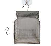 Toiletry Bag - Space Saving Storage, 7,87 x 3,94 x 9,45 pollici Toiletry Organizer Gym Shower Bag - for Toothbrush Makeup Clothes Gym Outdoor Beach Pool Tent, grigio, Se référer au descriptif,