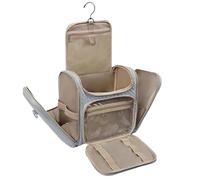 Toiletry Organizer With Hook | Portable Travel Organizer | Cosmetic Organizer For Travel | Shampoo Toiletry Bag | Travel Storage Pouch | Travel Organizer For Toiletries