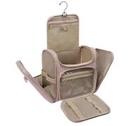 Toiletry Organizer With Hook | Portable Travel Organizer | Cosmetic Organizer For Travel | Shampoo Toiletry Bag | Travel Storage Pouch | Travel Organizer For Toiletries