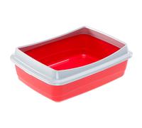 Toilette cassetta igienica aperta gatti cornice contenitiva Ferplast NIP PLUS