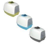 Toilette chiusa con filtro Grisu PetUp - colori assort. - 52x39x39h cm - 1° ORDINE? scegli lo sconto BZR5 / BZR20 + 200 punti fedeltà