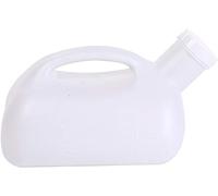 Toilette da viaggio for vasino da uomo, grande orinatoio maschile portatile da 3000 ml(Onecolor)