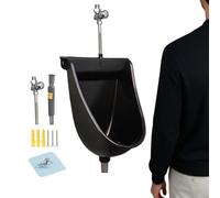 Toilette galleggiante da parete con sciacquone, orinatoio da parete, per esterni, casa, dormitorio, giardino, , appartamento, papà, fidanzato