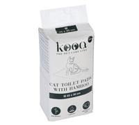Tappetini igienici con bambù kooa per gatti - 40 pz (L 45 x P 30 cm)