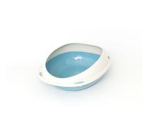 Toilette Lettiera Ovale Gatti 45x36x15,5cm Modello 700088 Colore Azzurro